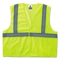 Ergodyne GloWear 8205HL Type R Class 2 Super Econo Mesh Safety Vest, Lime, S/M 20973